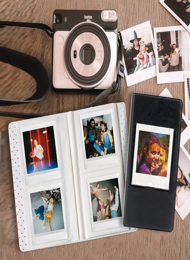ألبوم صور WOGOZAN ذو 64 جيبًا لكاميرا Fujifilm Instax Square Film SQ40 SQ1 SQ6 SQ10 SQ20 SP-3 Square Instant Film (أسود) - Image 5