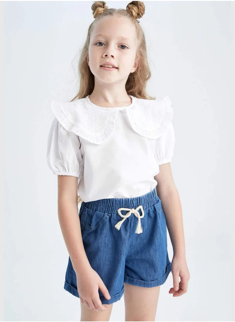 DeFacto Regular Fit Short Sleeve Blouse