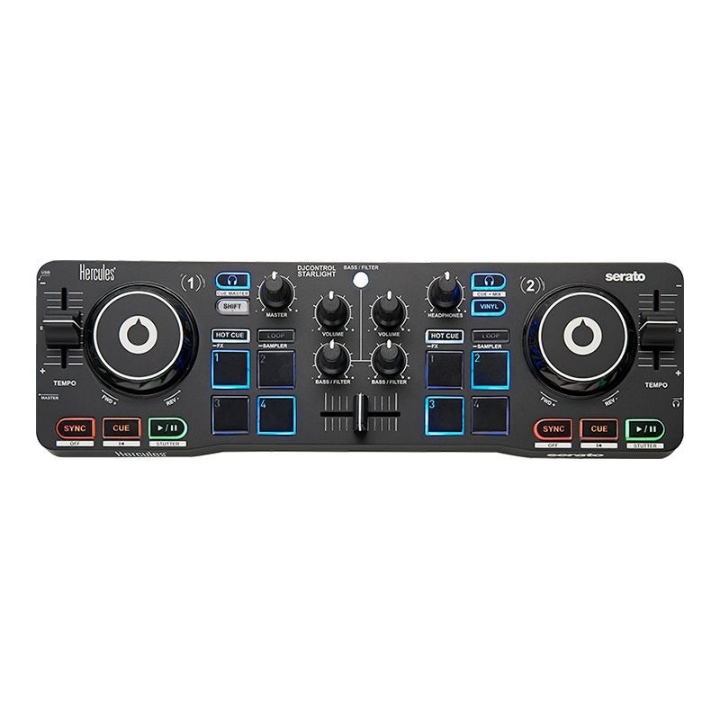 Hercules DJControl Starlight Compact USB DJ  Controller - Image 5