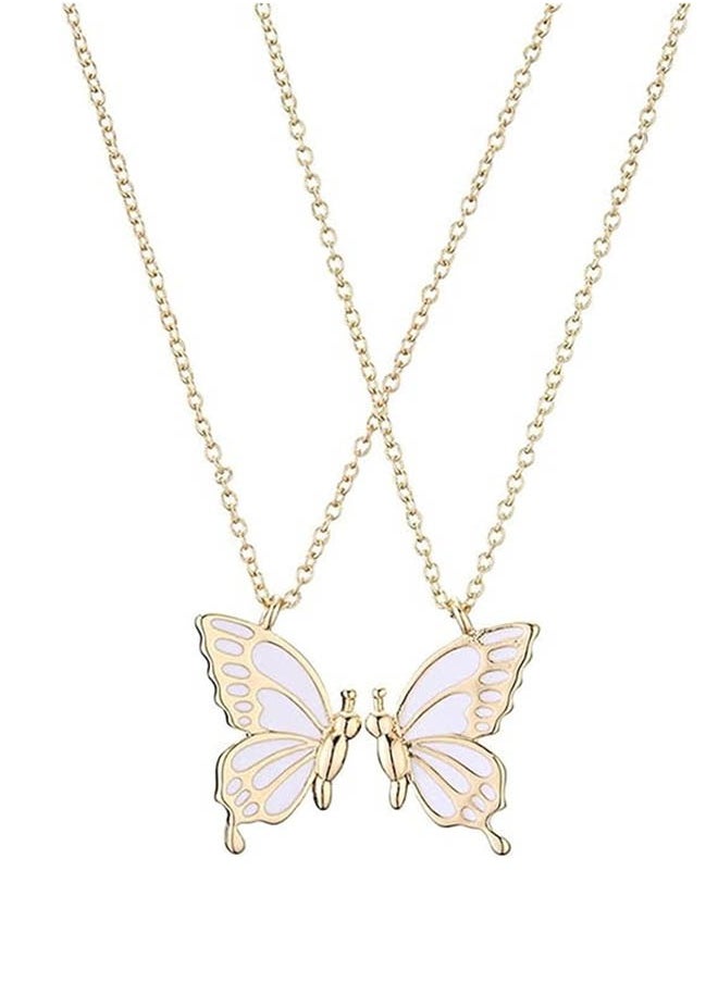 ATRJSZ - Friendship Necklace 2 Best Friend BFF Necklace Gifts for Women Friends Long Distance Birthday Gifts - Image 1