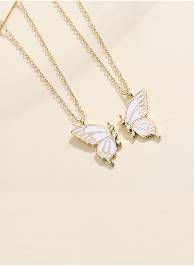 ATRJSZ - Friendship Necklace 2 Best Friend BFF Necklace Gifts for Women Friends Long Distance Birthday Gifts - Image 1