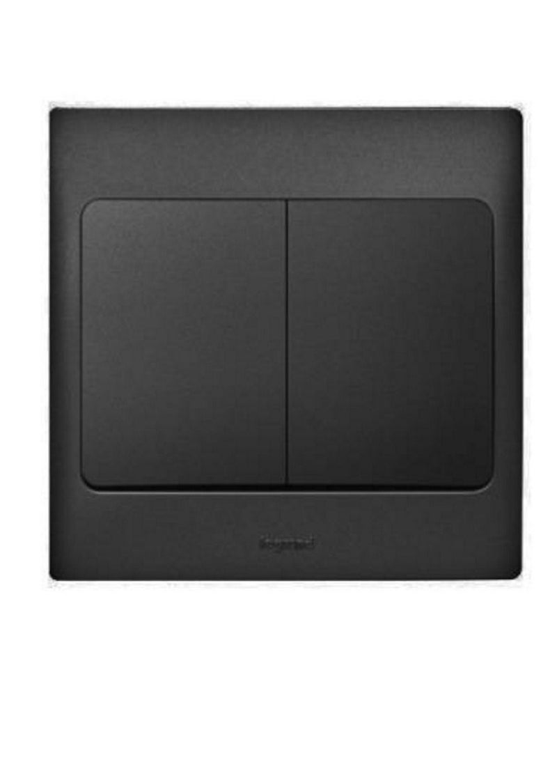 ليجراند مفتاح قطب واحد حصيرة سوداء - Image 3