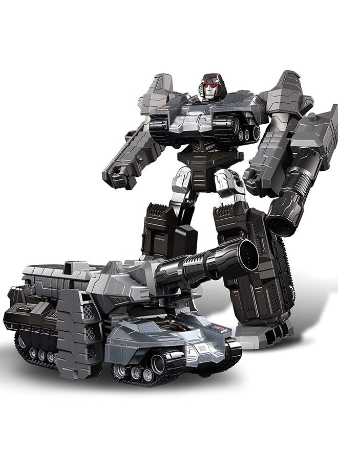 UETEEY Deformation Robot Toy, Deformed Car Robot Toys, Transformer Action Figure Deformation Car Model, Portable Alloy Deformation Robot Toys Gift for Kids - Image 1