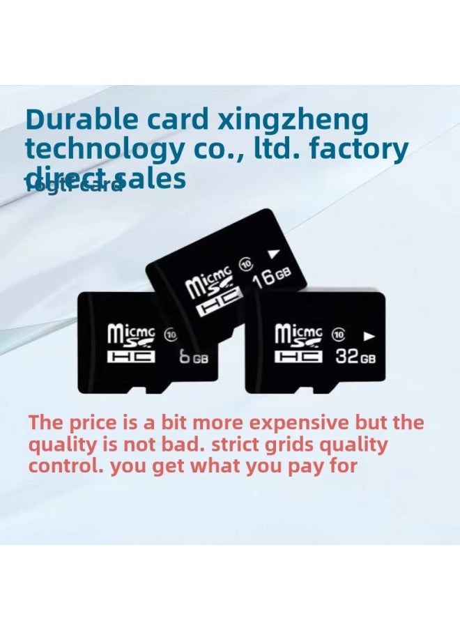 Generic - 16g Camera Card 8g Tf Card 32g Sd Card 64g Mobile Phone Monitoring Recorder 128g Memory Card-Capacity:64gb High Speed C10 U3 Fixed Version - Image 1