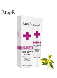 RtopR Scar Removal Cream Skin Repair Creams Treatment Stretch Marks Acne Surgical Care 15G  - Image 2