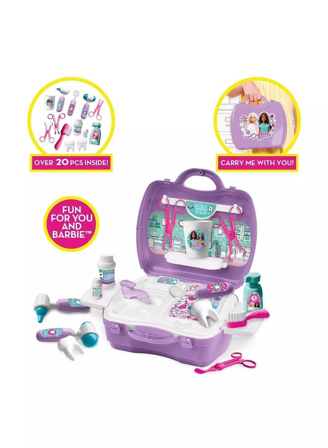 Barbie Barbie Play on the Go Dentist Clinic Playset (20 Pieces)  - Image 2