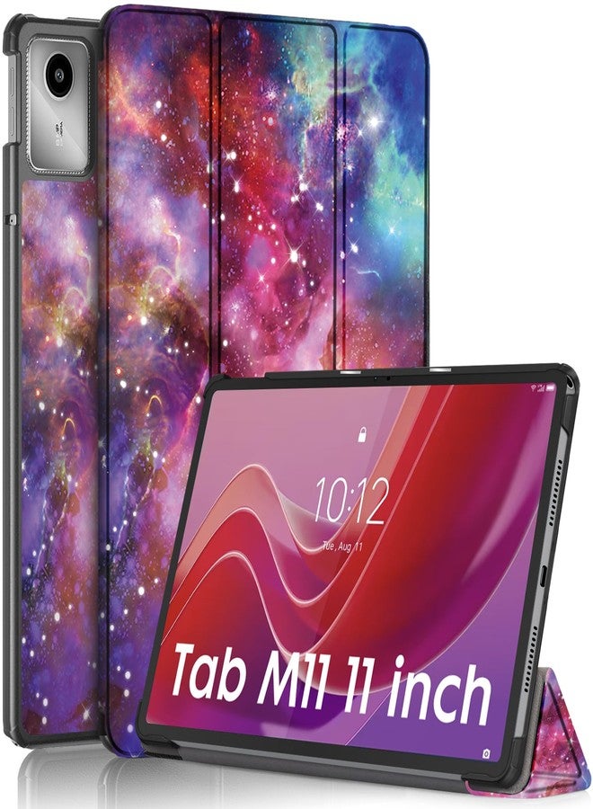 Robustrion Cover for Lenovo Tab M11 Cover Case, Trifold Flip Cover for Lenovo Tab M11 Tablet 11 inch [ Auto Sleep Wake Support] - Galaxy - Image 1