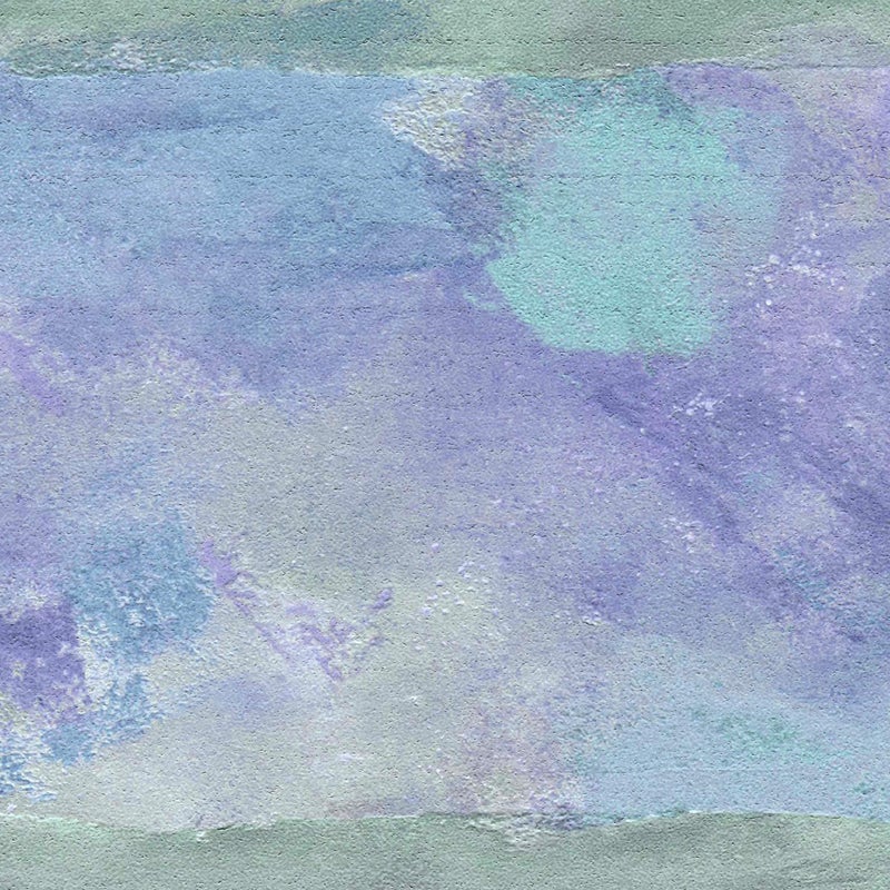 Dundee Deco Wallpaper Border Peel and Stick DDAZBD9381 Abstract Blue Purple Brush Strokes Wall Border Retro Design 15 ft x 7 in 457m x 1778cm Self Adhesive - Image 2