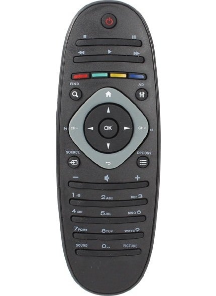Philips 47Pfl4606H/12 Compatible TV Remote Control