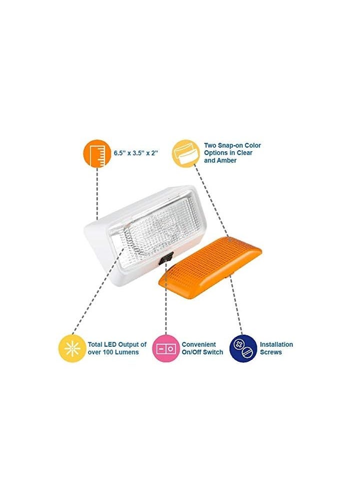 Lumitronics LED RV Exterior Porch Light - Image 2