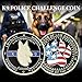 ASmileIndeep K9 Police Challenge Coin Law Enforcement Officer Canine Military Gift - Image 3