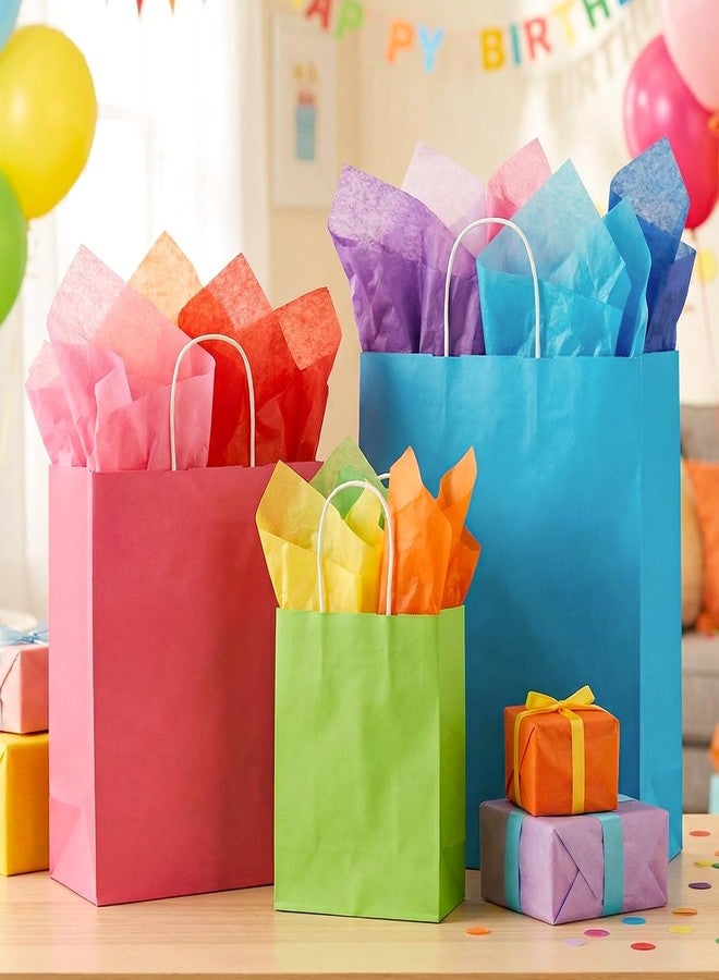 Simetufy 150 Sheets Tissue Paper, 15 x 20 Inch 25 Rainbow Colors Tissue Paper Bulk for Gift Bags Crafts Wrapping Mother's Day Christmas Birthday Wedding Decor - Image 5