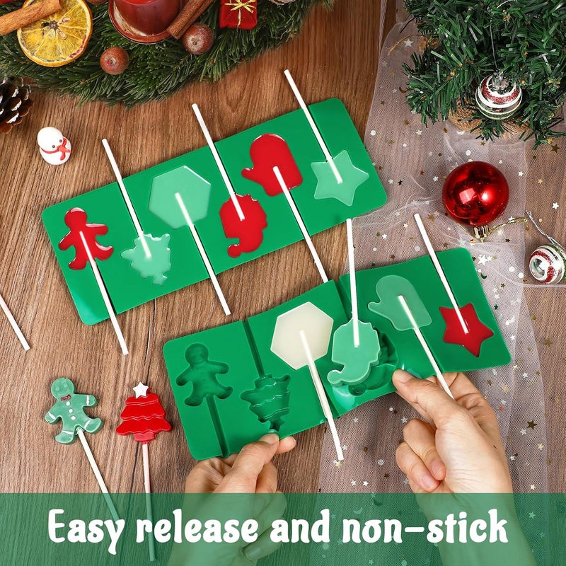 Kamehame Christmas Lollipop Molds Set - Image 5