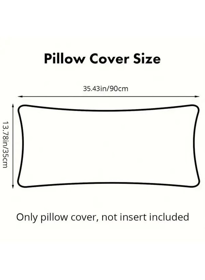 Modern Minimalist Chenille Pillow Cover Striped Neutral Tone 35 43x13 78 Inch Soft Durable Fabric - Image 4