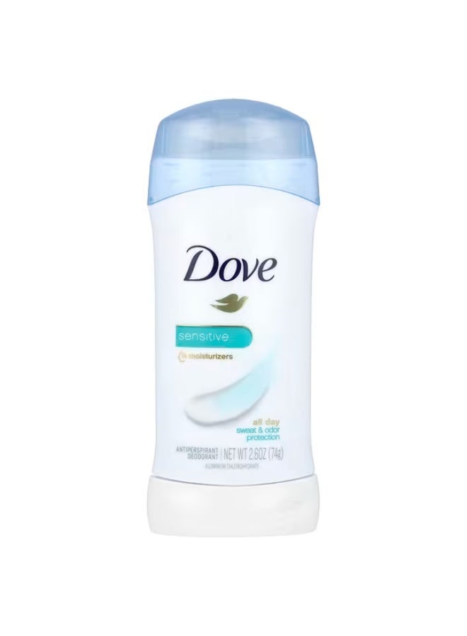 Dove, Antiperspirant Deodorant, Sensitive, 2.6 oz (74 g)
