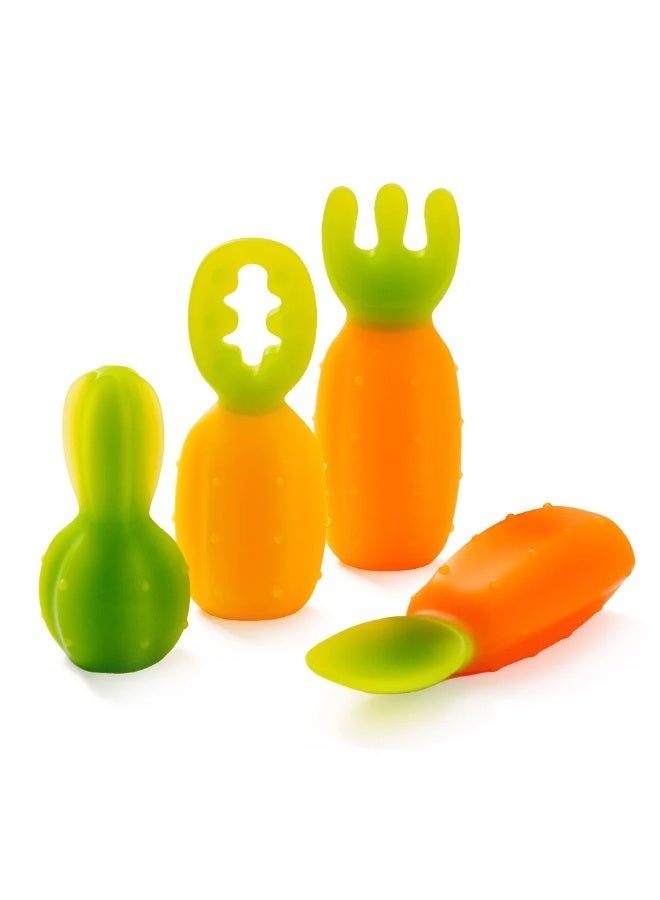 Lollipop Baby Learning Tableware | Baby Feeding Tools for Solid Food, Perfect Size for Small Hands, Safe BPA-Free, Easy to Clean - Image 1