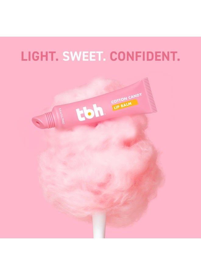 tbh Kids Lip Butter Balm for Kids | Vegan Tinted Lip Balm & Lip Gloss for Girls | Safe, Hydrating, Natural Tween Lip Care - Cotton Candy & Sugar Cookie Flavors - Image 4