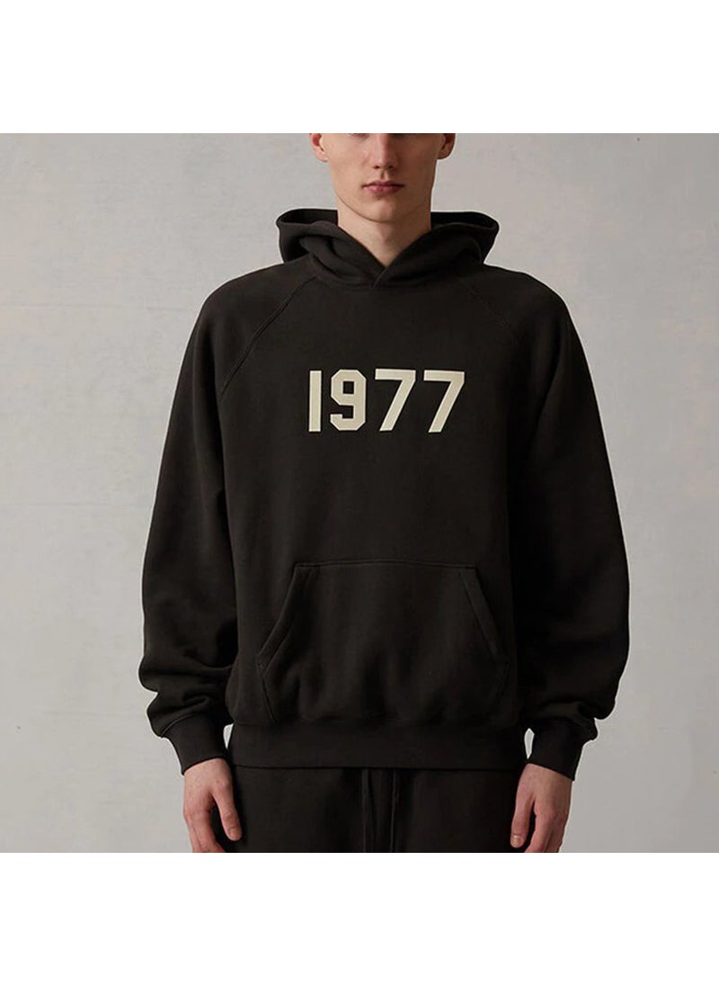 Generic - 2022 SS Plush Hooded Sweatshirt FOG ESSENTIALS Deep Oats - Image 1