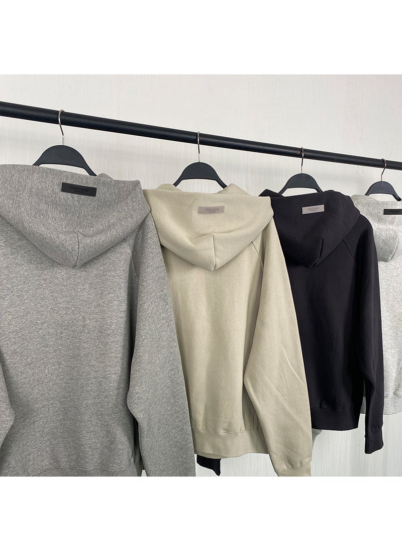 Generic - 2022 SS Plush Hooded Sweatshirt FOG ESSENTIALS Deep Oats - Image 1