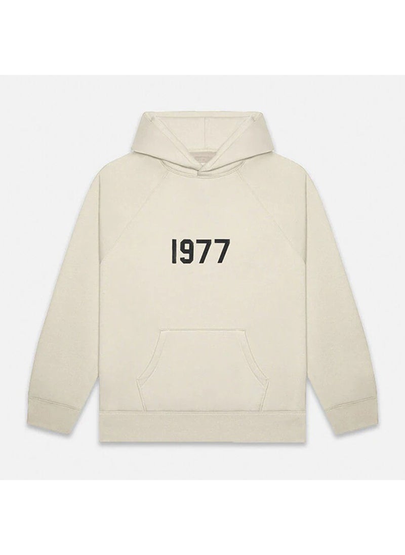 Generic - 2022 SS Plush Hooded Sweatshirt FOG ESSENTIALS Deep Oats - Image 1