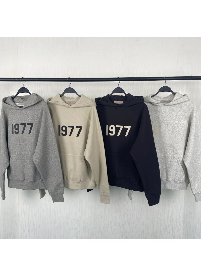 Generic - 2022 SS Plush Hooded Sweatshirt FOG ESSENTIALS Deep Oats - Image 1