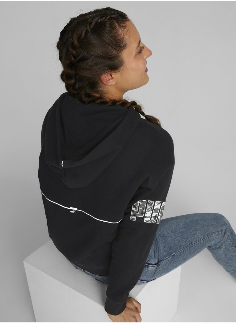 PUMA Power Safari Womens Hoodie  - Image 2
