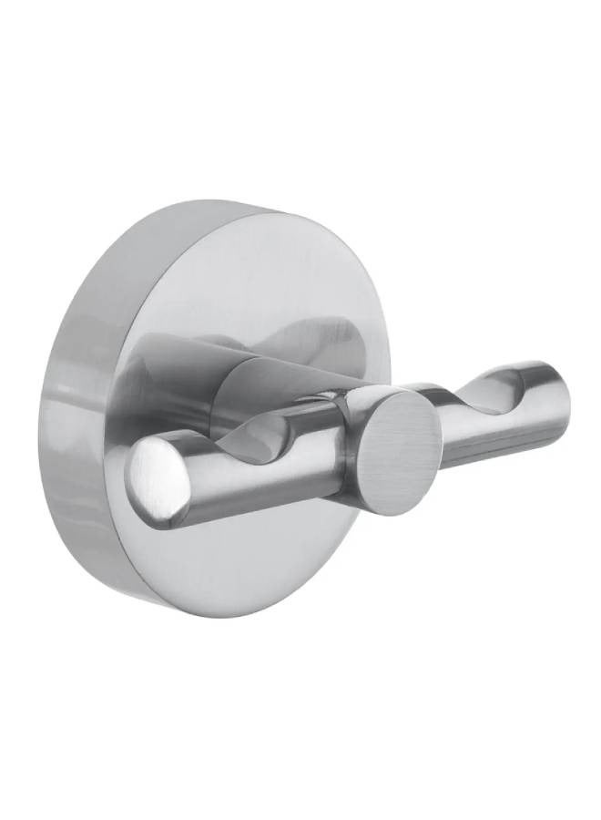 Tesa Moon Bathrobe Hook, Self-Adhesive, Stainless-Steel