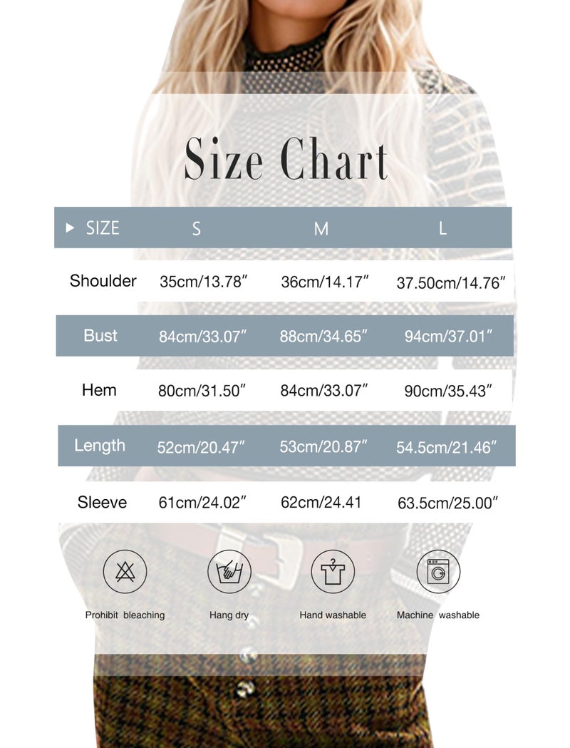 MISSACTIVER Women Casual Long Sleeve Mock Neck Plaid Sweaters Color Block Slim Fit Knitted Pullovers Tops Fall Winter 2024 Red - Image 4