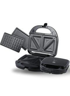 Danish Design 3-in-1 Sandwich Maker | Versatile Grill, Waffle & Toast Plates | Non-Stick Coating | High-Power, Adjustable Temperature Control | Indicator Lights, Compact & Space-Saving Design | Quick & Effortless Cleaning - pzsku/ZBCE735F7813DD25CC7DEZ/45/_/1734945604/4c165564-d2f9-45ff-9b29-45cf2f7e6968