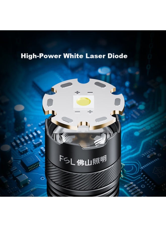 Fsl Foshan Lighting Zunlong High Brightness Flashlight Ultra-long Battery Life Jd Self-operated 5000 Lumens Outdoor Patrol Torch - Image 2