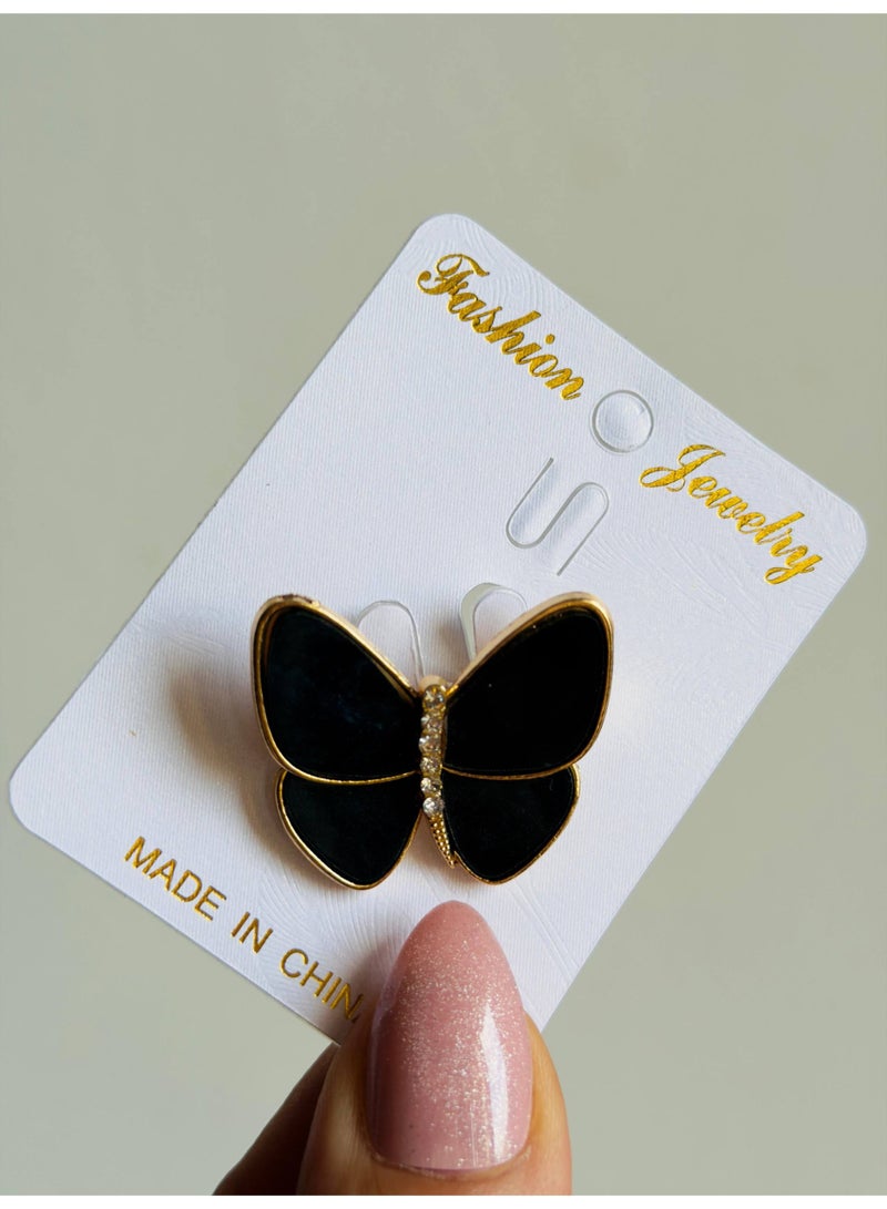 دبوس ملابس انيق مرصع بالفصوص بروش