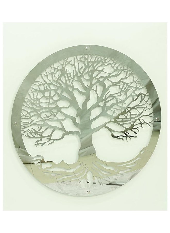 RIGID - Metal Laser Cut Tree of Life Wall Art   89.5x89.5x1cm - Image 1