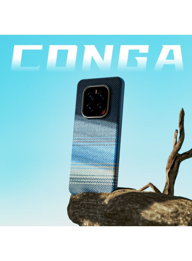 Conga Kevlar Aramid Fiber Full Protection Case For Honor Gtpro Ultra-thin Hard Shell Anti-drop Heat Dissipation Magnetic Absorption Fine Metal Ring Fire