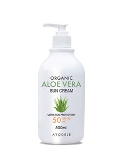 Ayodele Ayodele Aloe Vera SPF50+ PA+++ Body and Face Sunscreen 16.9 oz  - Image 1