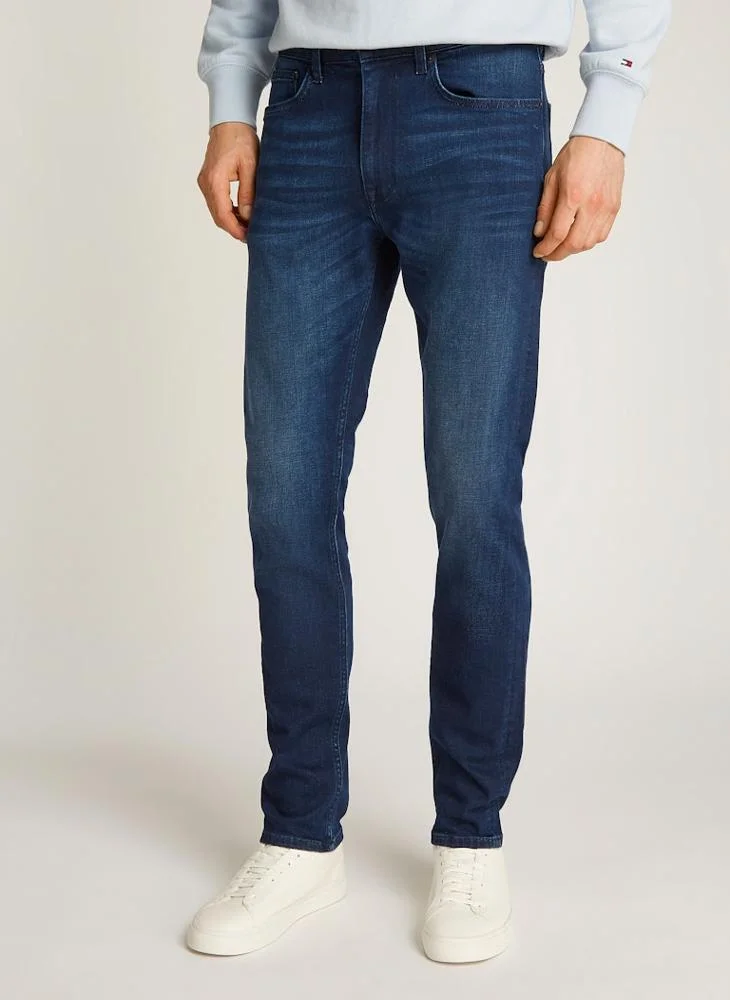 تومي هيلفيغر Straight Fit Rinse Wash Jeans