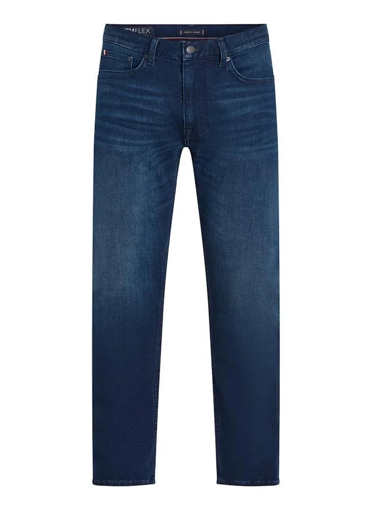 تومي هيلفيغر Straight Fit Rinse Wash Jeans
