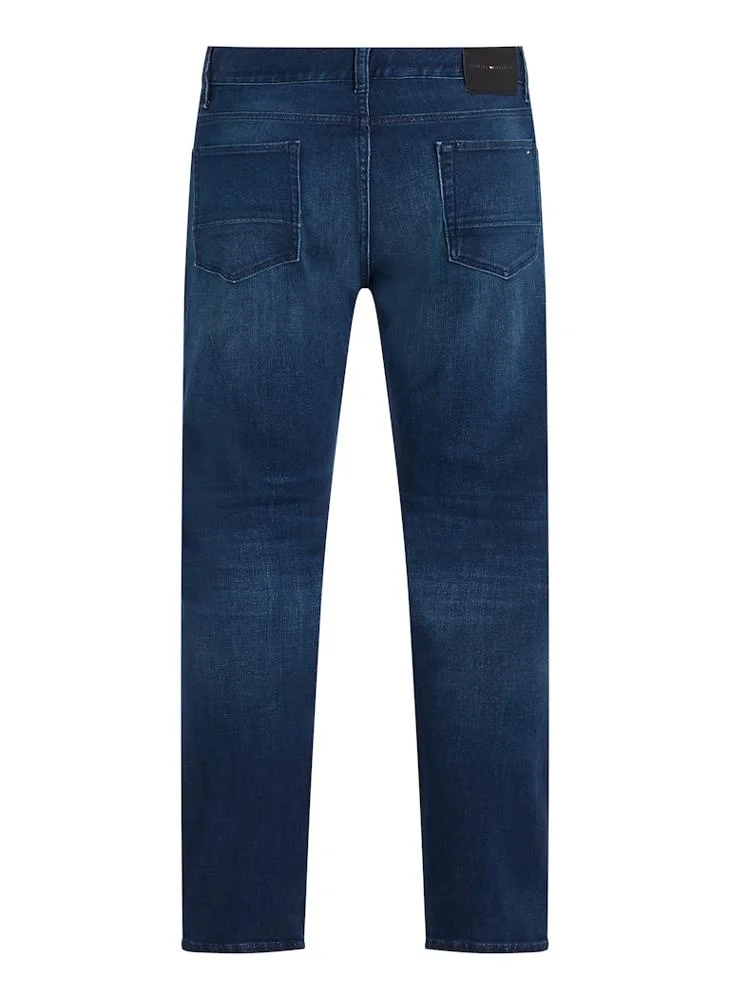 تومي هيلفيغر Straight Fit Rinse Wash Jeans
