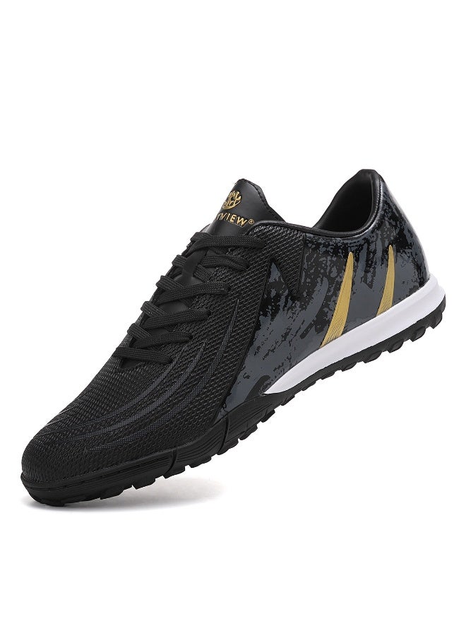 SKY VIEW Men's And Women's Soccer Shoes Cleats Professional IC/IN Low-Top Athletic Turf Football Shoes Outdoor/Indoor Professional Futsal Football Training Sneakers For Unisex - Image 1