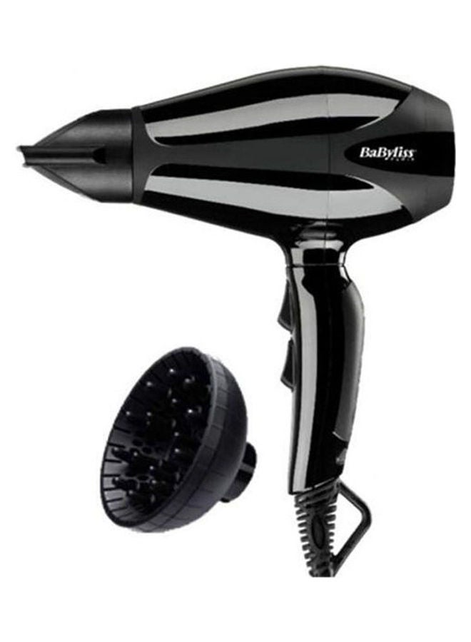 BaByliss Compact Pro Hair Dryer 2400 Watt Black - Image 1