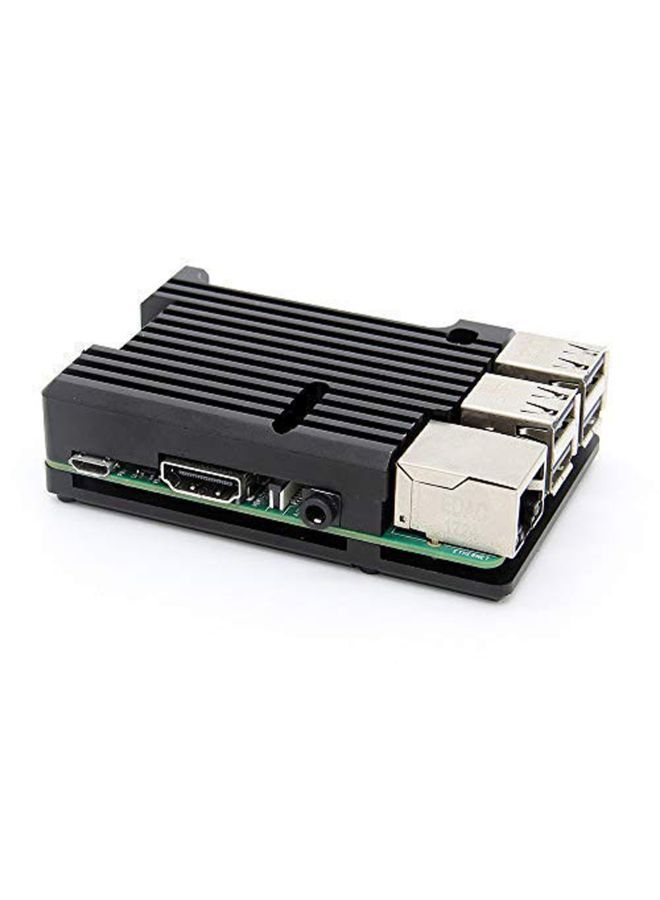 Universal Metal Out Incrustation Radiator Protection Case For Raspberry Pi Black