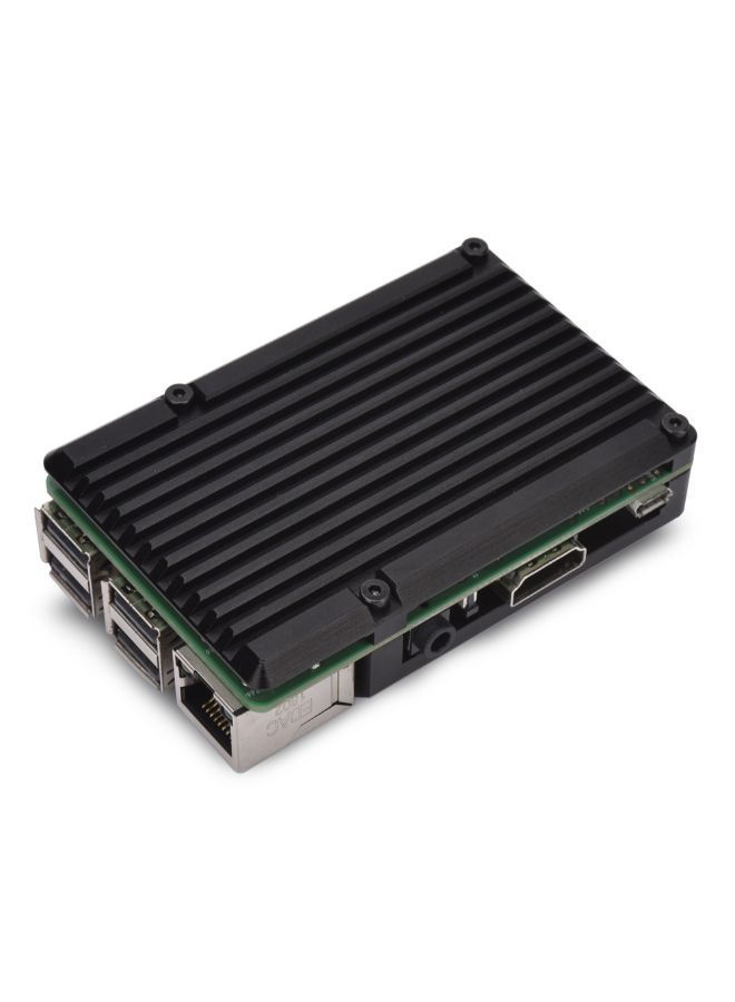 Universal Metal Out Incrustation Radiator Protection Case For Raspberry Pi Black
