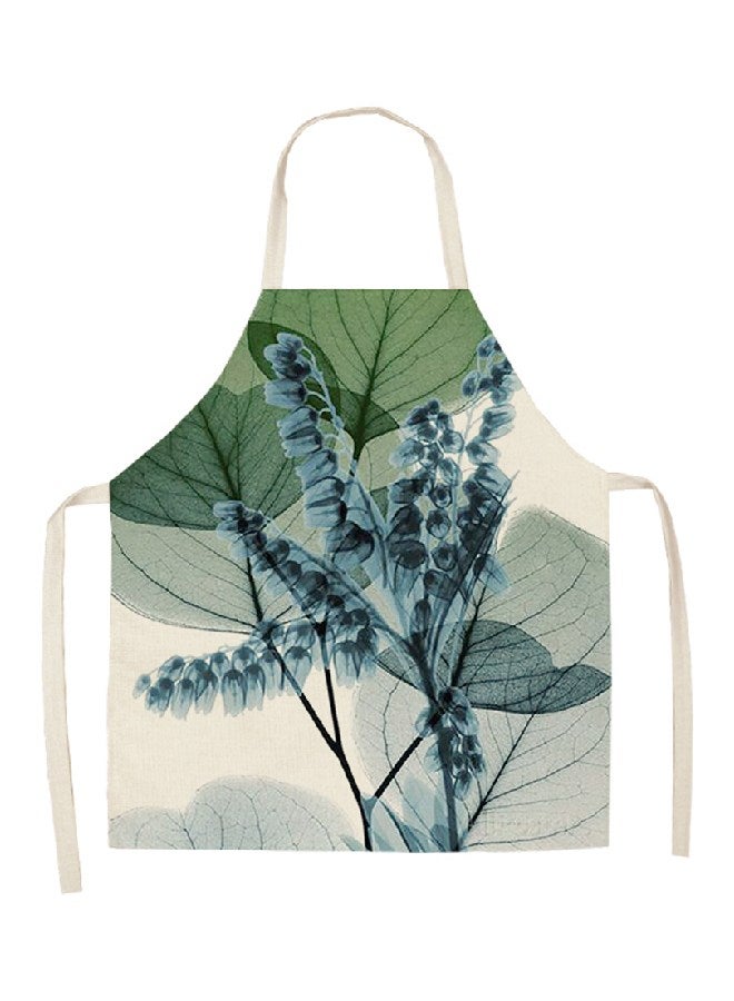 شاربدو مريلة مطبخ مطبوعة أزرق/ أخضر/ أبيض 68x55Ø³Ù†ØªÙŠÙ…ØªØ±