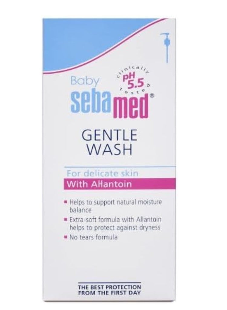 Sebamed Baby Gentle Wash 400ml – pH 5.5 Tear-Free Baby Wash for Sensitive Skin - Image 2