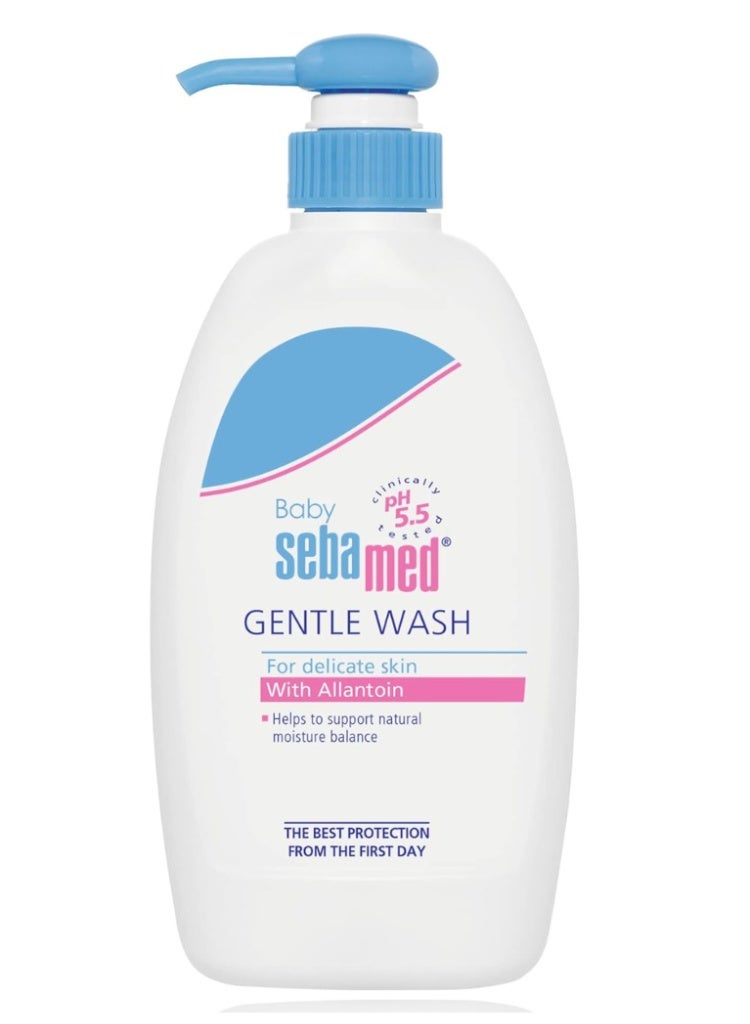 Sebamed Baby Gentle Wash 400ml – pH 5.5 Tear-Free Baby Wash for Sensitive Skin - Image 1