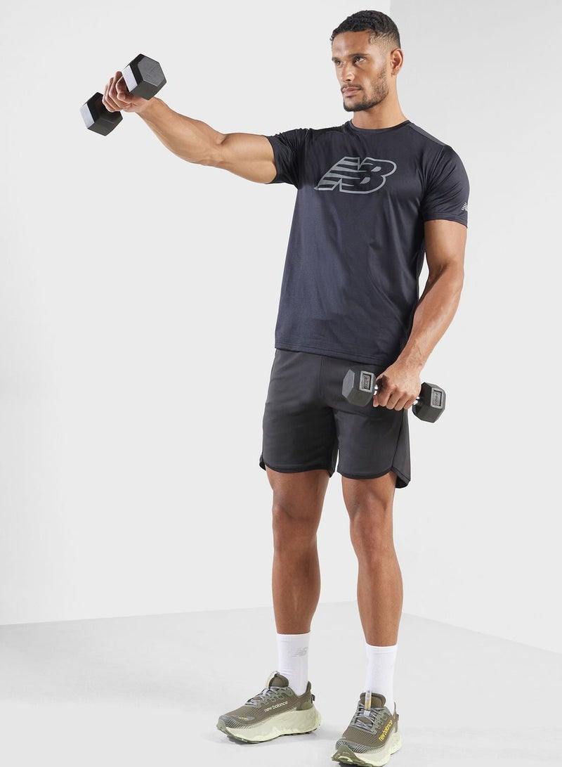 New Balance Printed Run T-Shirt - Image 4
