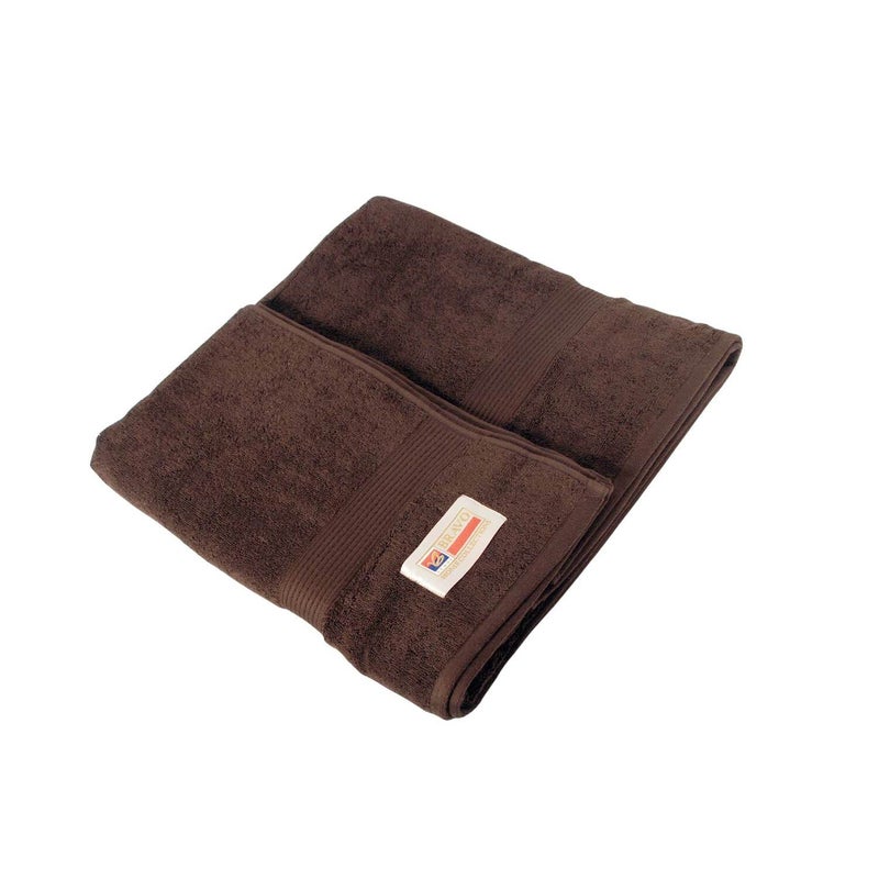 Bravo Bath Towel, 90 x 150 cm, Brown