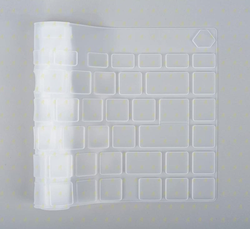 Raya غطاء لوحة مفاتيح سيليكون لأجهزة ASUS ROG Strix G16 و ASUS ROG Strix Scar 16 للألعاب 2023/2024 (شفاف) - Image 5