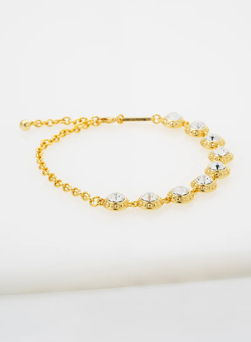 تيد بيكر سوار سوليتير سوليس كريستال لامع قابل للتعديل