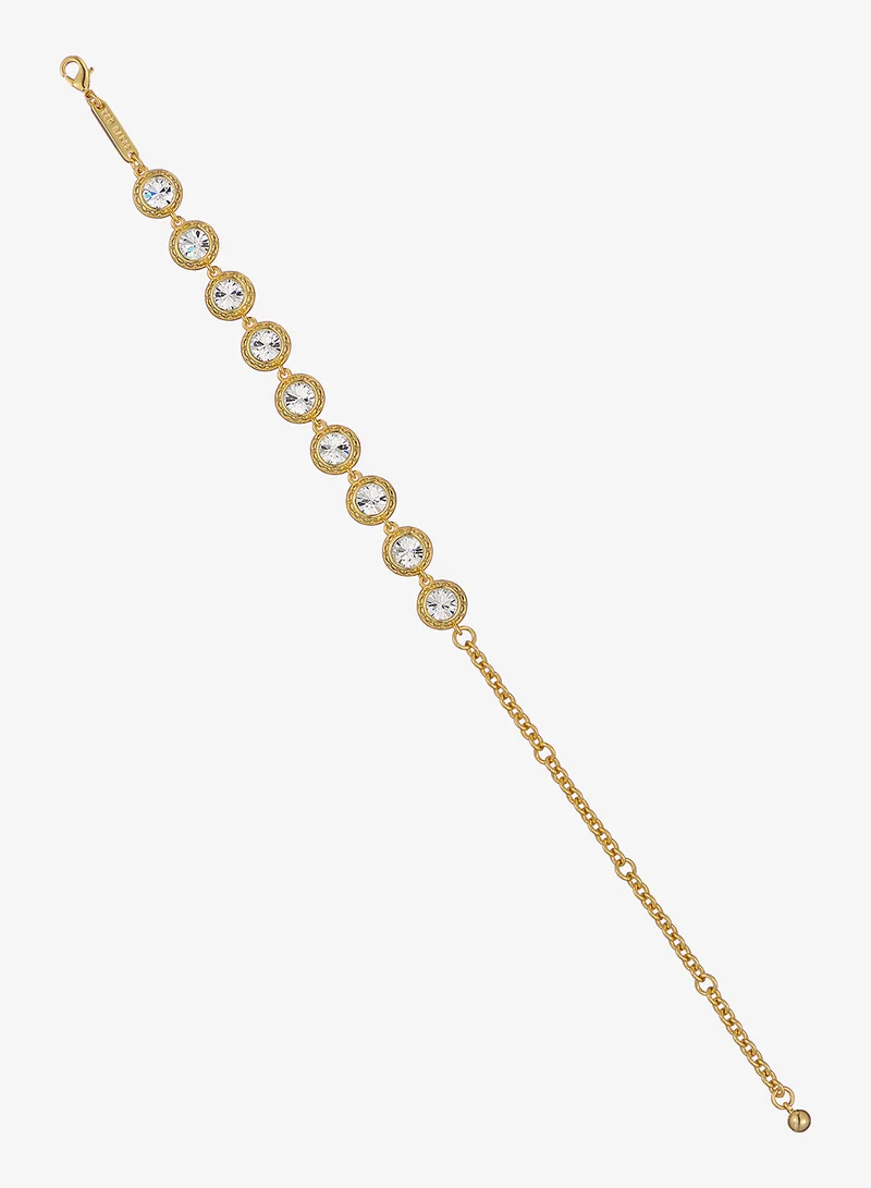 تيد بيكر سوار سوليتير سوليس كريستال لامع قابل للتعديل