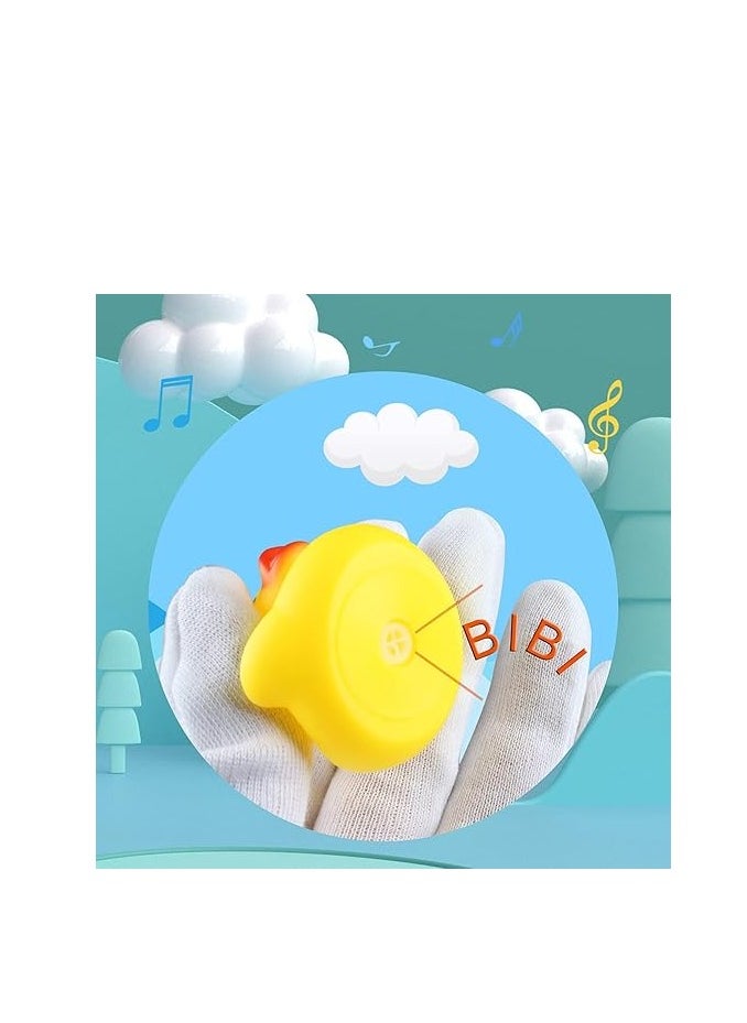Cool Baby - 20 /Lot Baby Floating Squeaky Rubber Ducks Kids Bath Toys For Children Boys Girls Water Swimming Pool Fun Playing Toy - Image 1